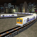 Train Driving Mumbai Local 3D Icon