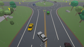 Polygon Drift: Traffic Racing screenshot 0