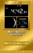 Clock Moon Phase Alarm screenshot 23