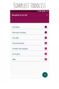 Simplest checklist (to do list) screenshot 0
