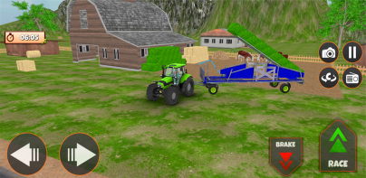Tractor Game 3D: Farm tractor
