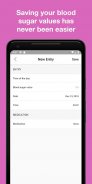 Diabetes Logs screenshot 1