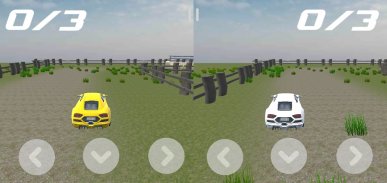 Car racing speed two players-driving y multiplayer screenshot 2