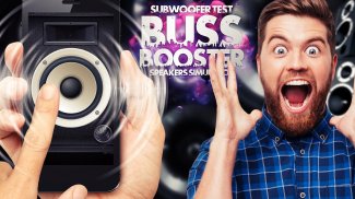Bass Booster subwoofer test speakers simulator screenshot 0