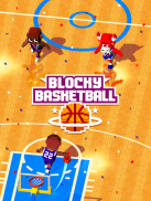 Blocky Basketball FreeStyle screenshot 0