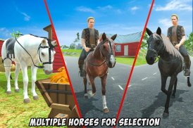 Offroad Horse Taxi Driver Sim screenshot 6