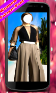 Women Palazzo Pant Suit New screenshot 3