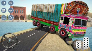 Offroad ट्रक रेसर  - असंभव कार्गो ट्रक - ट्रक खेल screenshot 2