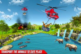 Penyelamatan robot hewan: permainan robot polisi screenshot 3