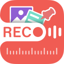 Voice Recorder with Photos and Notes by Canomapp Icon