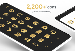 Solid Gold - Icon Pack screenshot 3