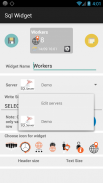 SQL Widget screenshot 5