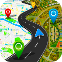 GPS Navigasi Glob Peta 3D Icon