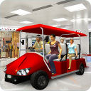 Shopping Mall Easy Taxi Driver Car Simulator Games Icon