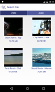 Audio Video MP3 Converter screenshot 1