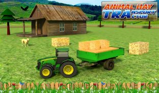 动物和干草运输拖拉机 screenshot 1