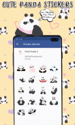 Pegatinas Panda animadas screenshot 0