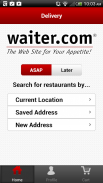 Waiter.com Food Delivery screenshot 1