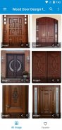 Wood Door Design for Homes screenshot 1
