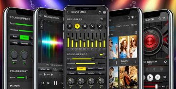 Music Player - Player de áudio com efeito de som screenshot 2
