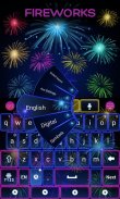 Fireworks GO Keyboard Theme screenshot 1