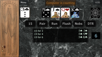 GrassGames' Cribbage screenshot 1