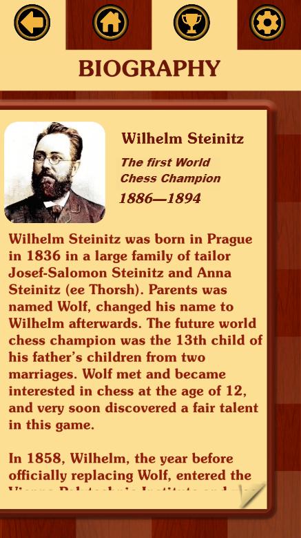 Wilhelm Steinitz, o Morphy Austríaco 