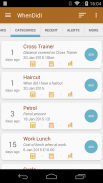 WhenDidI Lite - Event Tracker screenshot 0