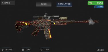 Gun Simulator: gun builder 3D screenshot 2