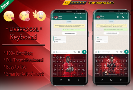 Reds Keyboard Theme Football 2019 screenshot 0