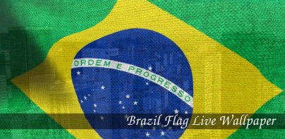 Brazil Flag Live Wallpaper