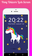 Pony unicorn Lock screen, pony unicorn wallpaper screenshot 5