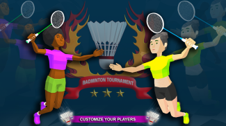 Badminton 3D: Sports Games screenshot 3