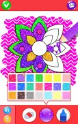 Glitter Flowers Coloring Book screenshot 20