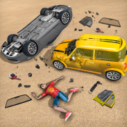 Demolition Car Derby Stunt 2020: Auto-Schießspiel screenshot 1