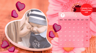 Love GIF Calender Photo Frames screenshot 3