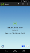 HRA Calculator screenshot 0