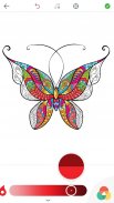 Adult Butterfly Coloring Pages screenshot 3
