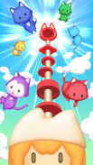 Cat Puzzle -Stray Cat Towers- screenshot 1