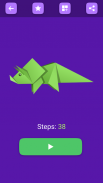 Origami Dinosaurs And Dragons screenshot 5