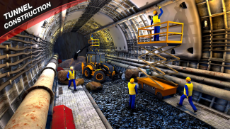 Uphill Tunnel Excavator Game screenshot 0