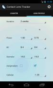 Contact Lens Tracker FREE screenshot 5