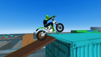 Superhero Bike Racing Mega Ramps: Bike Stunt screenshot 2