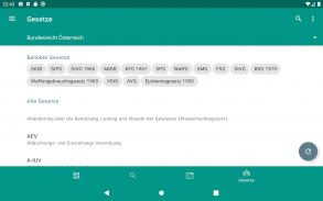 Lawdroid AT – Österreichische Gesetze und EU-Recht screenshot 0