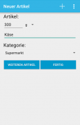 Einfacher Einkaufszettel screenshot 4