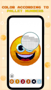 Emoji Pixel Art Coloring Book screenshot 2