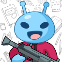 Squid IQ Game : Alien Brain Icon