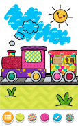 Cars Coloring Book Kids Game screenshot 0