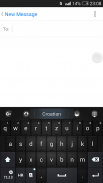 Croatian for GO Keyboard-Emoji screenshot 3