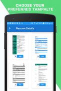 Professional Resume Maker & CV builder- PDF format screenshot 0